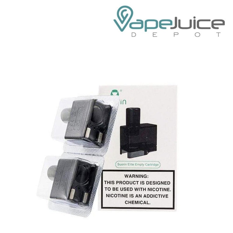 Suorin Elite Replacement Pods|A pack of Sourin Elite Empty Pods