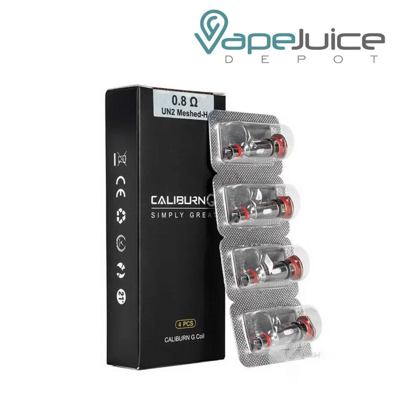Uwell Caliburn G Coils|0.8ohm | 4-pack|1.0 ohm | 4-Pack