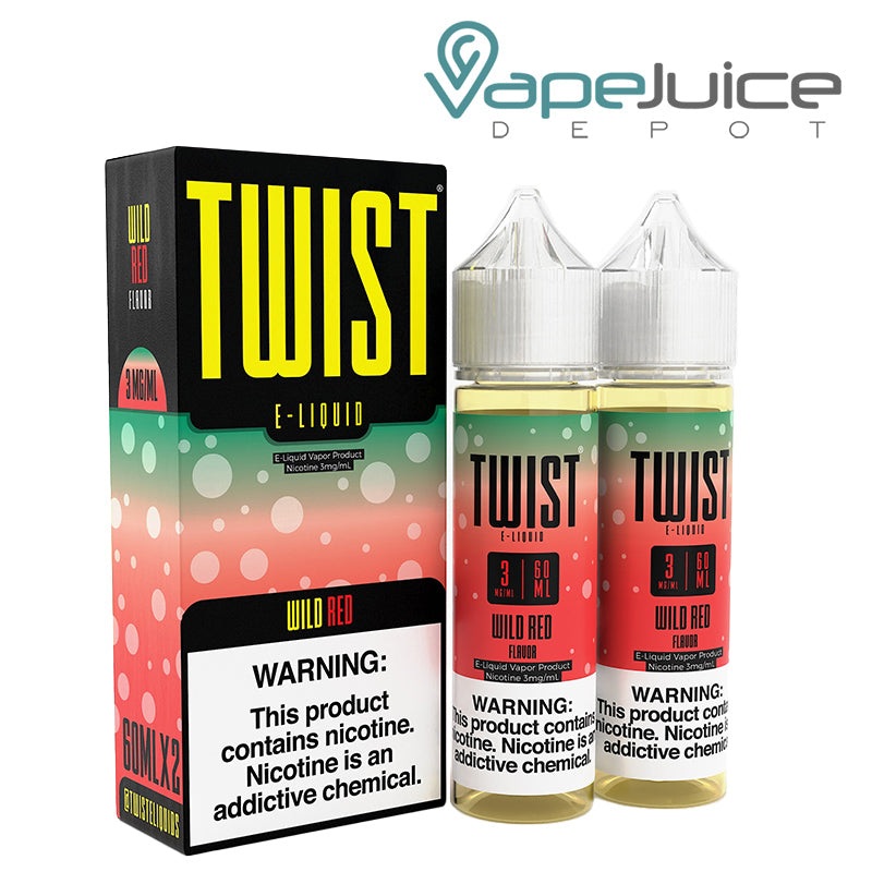 Wild Red Twist E-Liquid 120ml|2x60ml|0mg|3mg|6mg