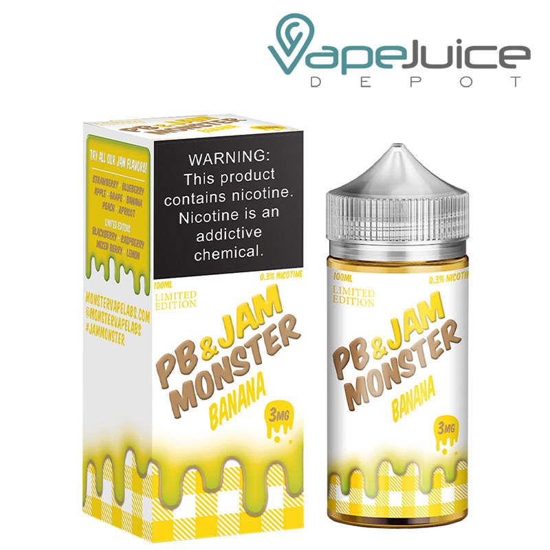 Banana PB and Jam Monster eLiquid 100ml