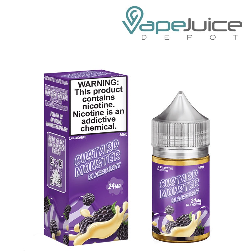 Blackberry Custard Monster Salts 30ml