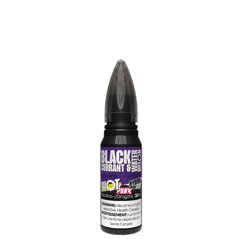 Blackcurrant & Watermelon Hybrid Salts – Punx 30ml by Riot Squad