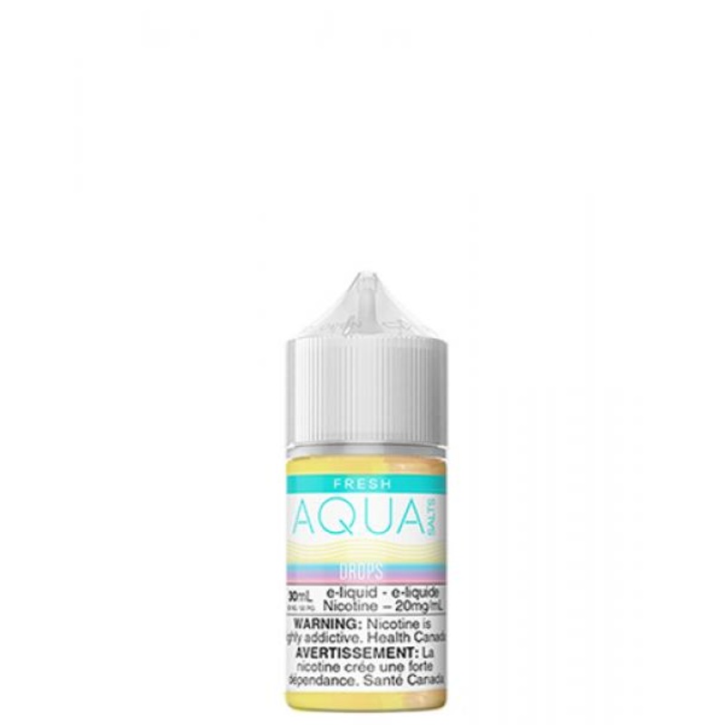 Drops Salts 30ml by Aqua|10mg Federal Stamp|20mg Federal Stamp|10mg Ontario|20mg Ontario|10mg Manitoba|10mg Alberta|20mg Manitoba|20mg Alberta