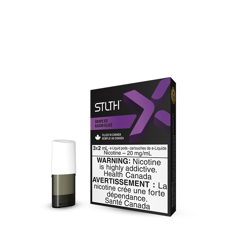 Grape Ice by STLTH X (3 pack)|20mg Ontario
