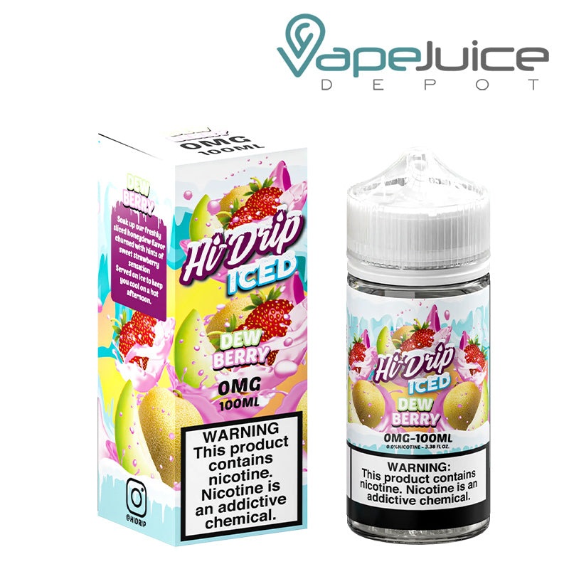 ICED Dewberry Hi-Drip eLiquid 100ml