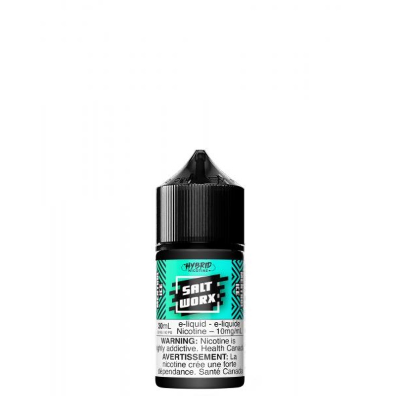 Menthol Ice Hybrid Salts 30ml by Salt Worx