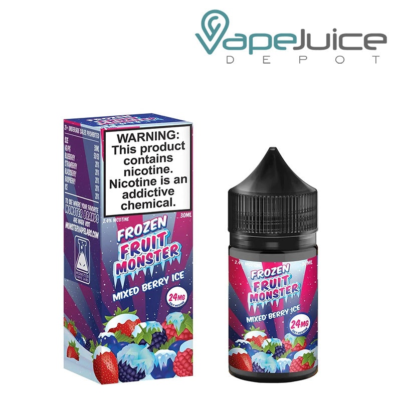 Mixed Berry Ice Frozen Fruit Monster Salts 30ml