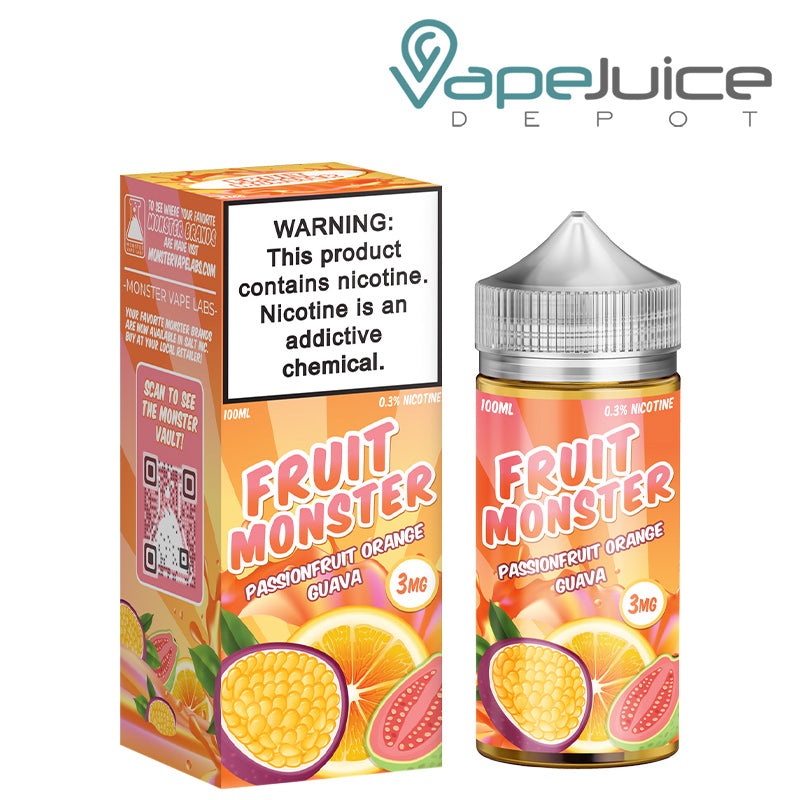 Passionfruit Orange Guava Fruit Monster 100ml
