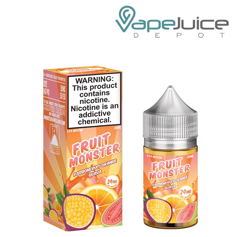 Passionfruit Orange Guava Fruit Monster Salts 30ml