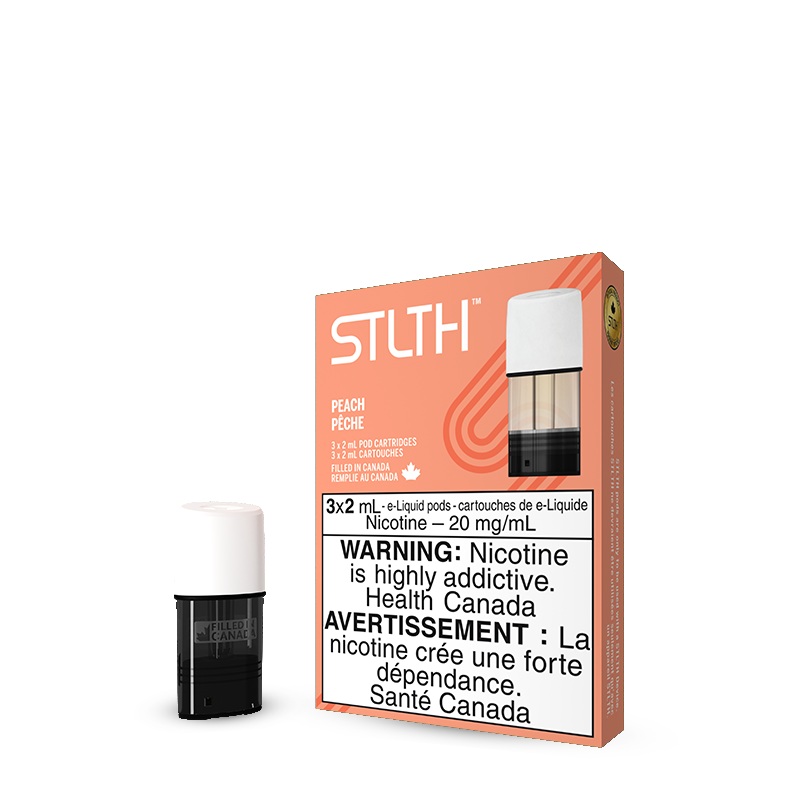 Peach by STLTH (3 Pack)|20mg Federal Stamp|20mg Ontario