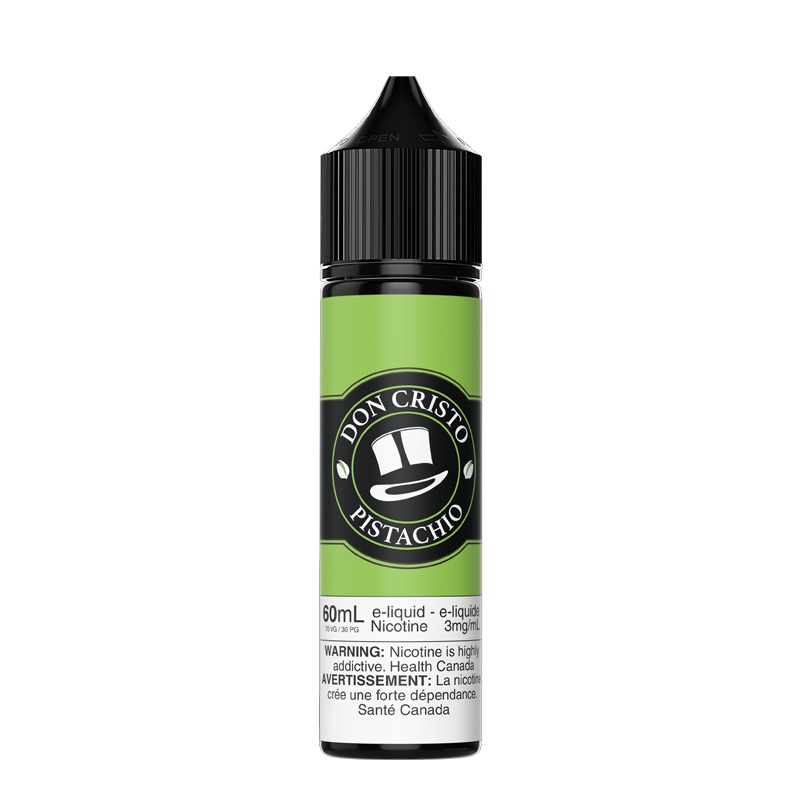 Pistachio 60ml by Don Cristo|3mg Federal Stamp|6mg Federal Stamp|12mg Federal Stamp|3mg Ontario|6mg Ontario|6mg Prince Edward Island|3mg Prince Edward Island|6mg New Brunswick|3mg New Brunswick|6mg Alberta|3mg Alberta|6mg Manitoba|3mg Manitoba