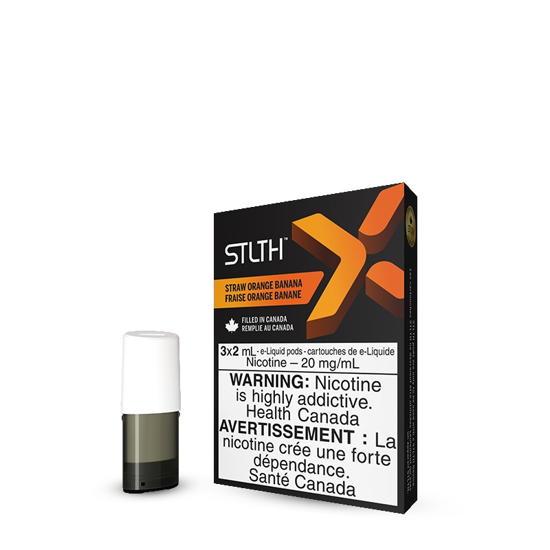 Straw Orange Banana by STLTH X (3 pack)