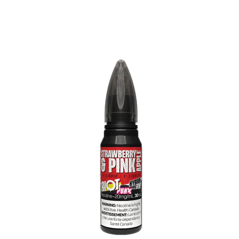 Strawberry & Pink Apple Hybrid Salts – Punx 30ml by Riot Squad