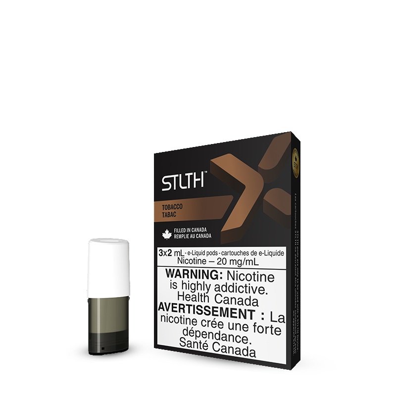 Tobacco by STLTH X (3 pack)|20mg Quebec|20mg Ontario