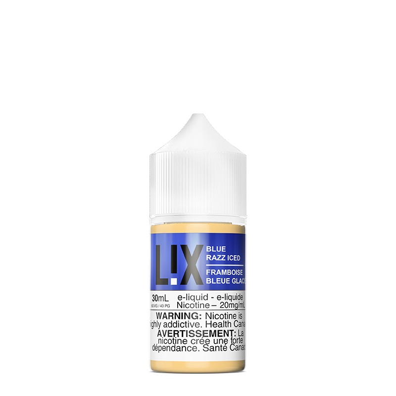 Blue Razz Iced Salts 30ml by L!X