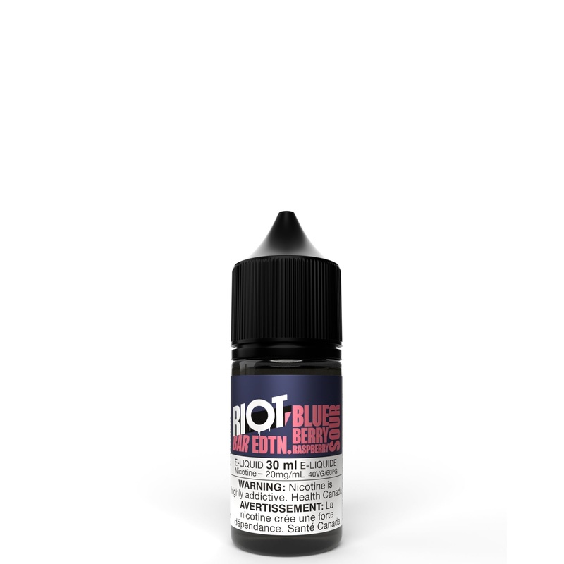 Blueberry Sour Raspberry Salts 30ml by Riot Bar