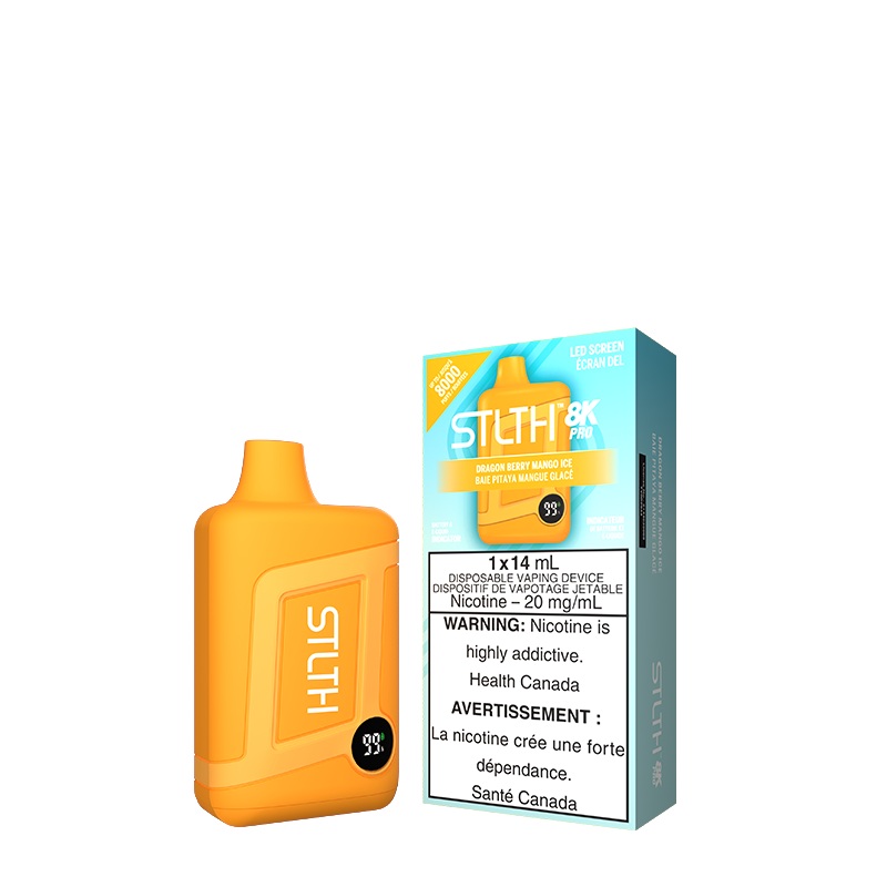 Dragon Berry Mango Ice STLTH 8K PRO Disposable (Carton of 5 Units)