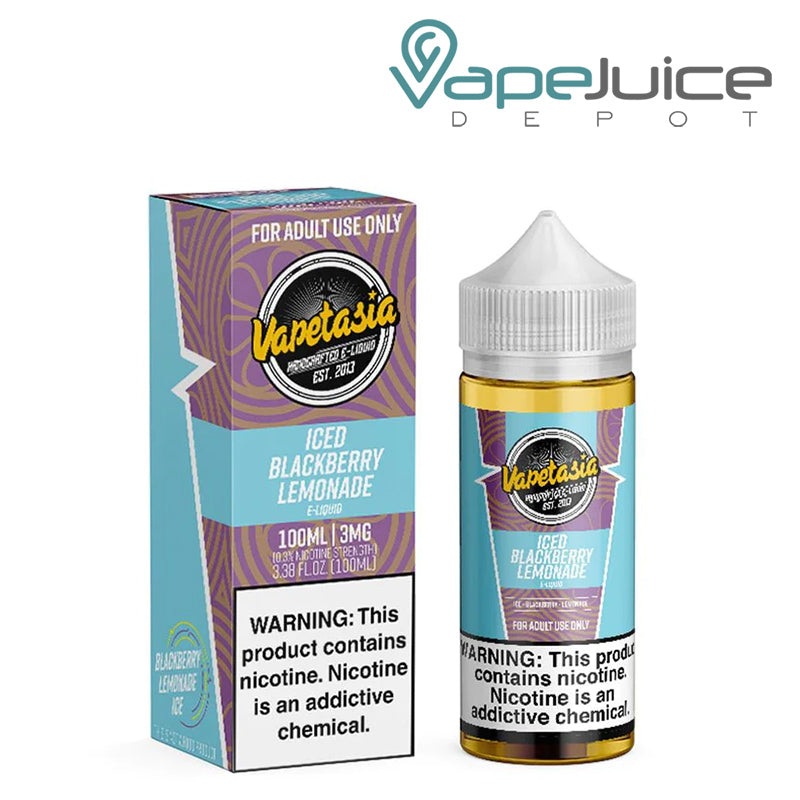 ICED Blackberry Lemonade Vapetasia eLiquid 100ml