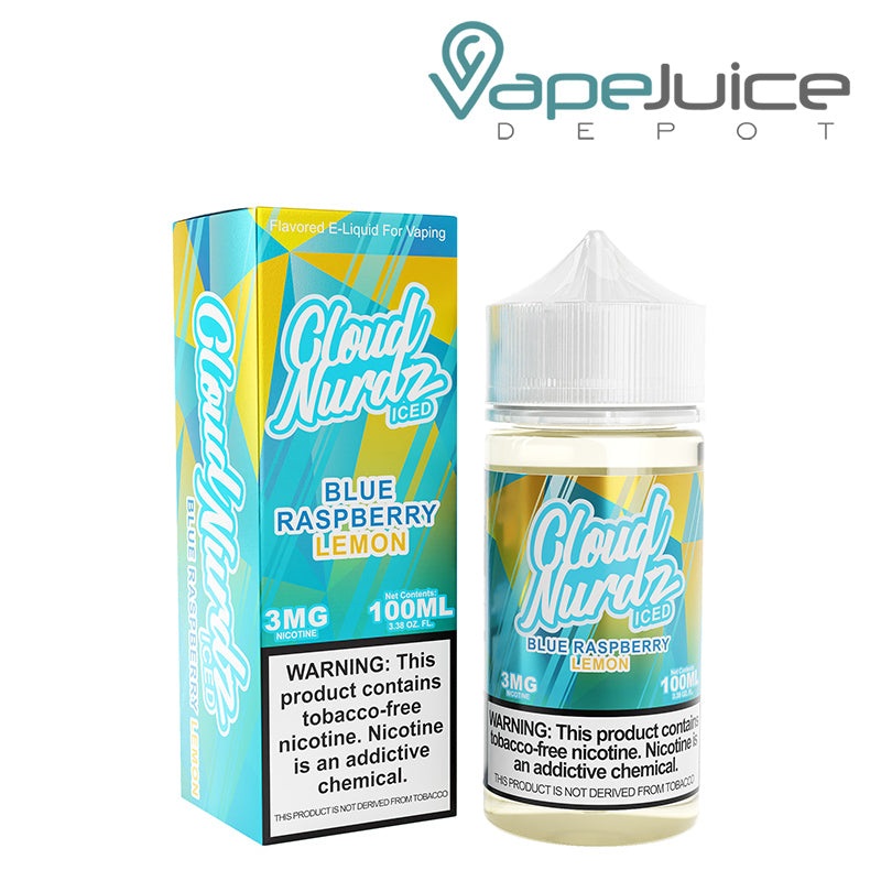 Iced Blue Raspberry Lemon TFN Cloud Nurdz 100ml
