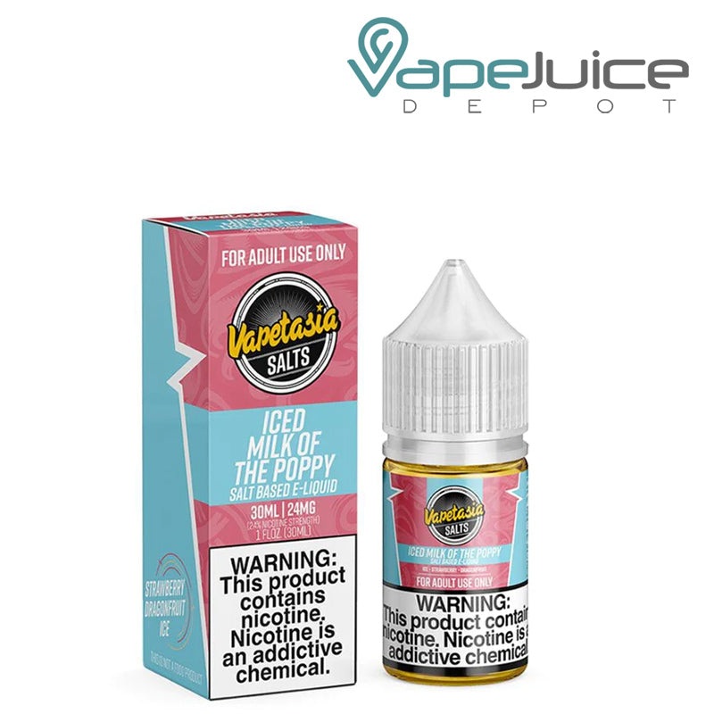 ICED Milk of The Poppy Vapetasia Salts 30ml