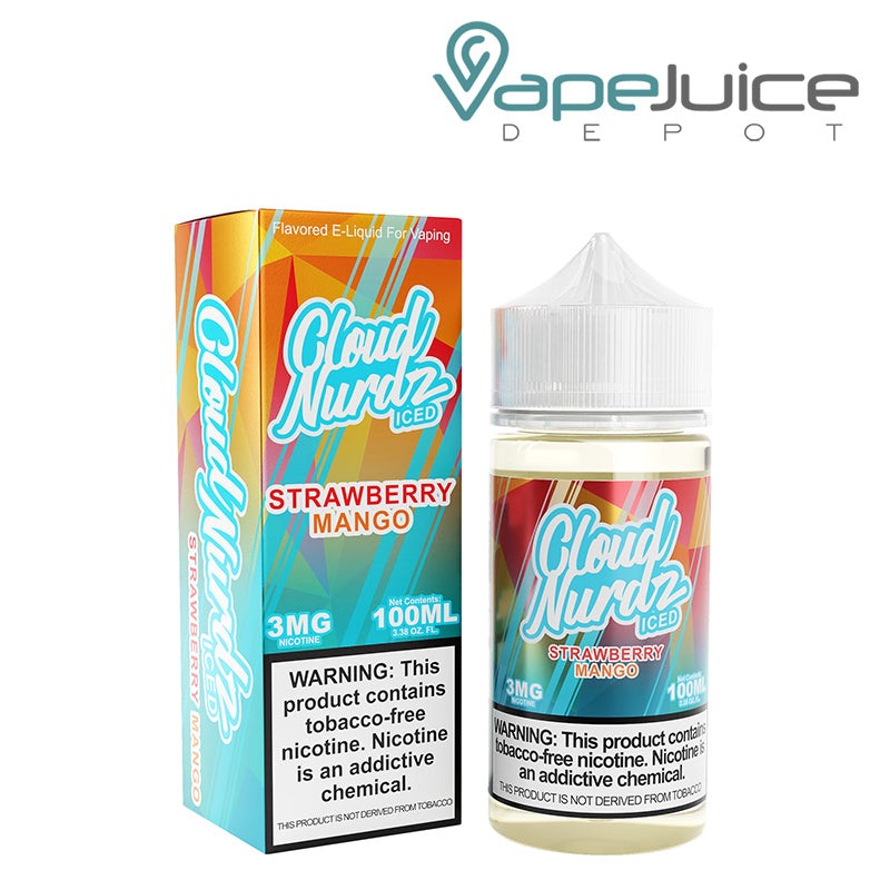 ICED Strawberry Mango TFN Cloud Nurdz 100ml