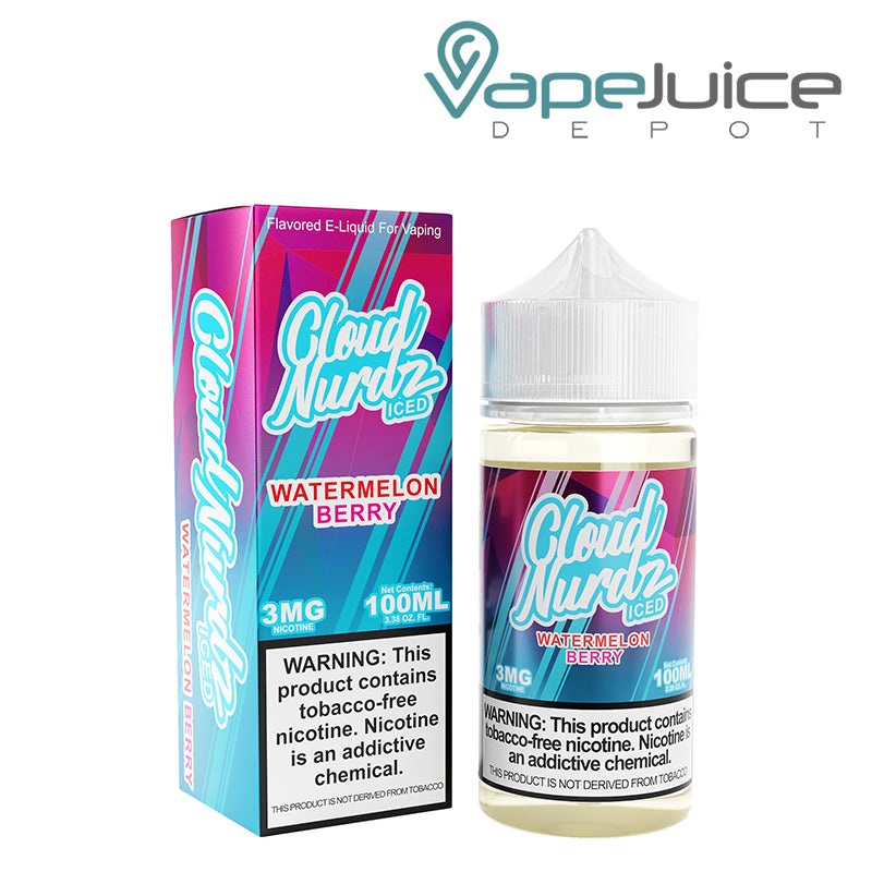 ICED Watermelon Berry TFN Cloud Nurdz 100ml