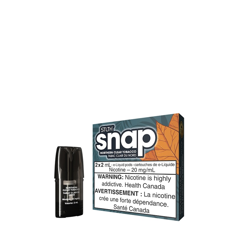 Northern Clear Tobacco by STLTH Snap (Carton of 5 Packs)