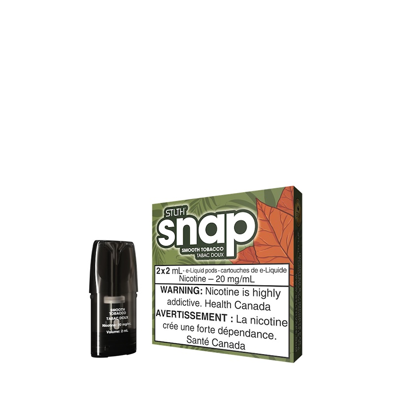 Smooth Tobacco by STLTH Snap (Carton of 5 Packs)