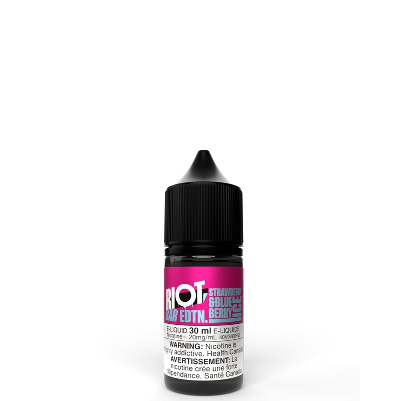 Strawberry & Blueberry Ice Salts 30ml by Riot Bar
