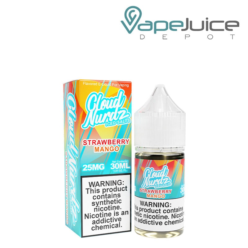 Strawberry Mango ICED TFN Salts Cloud Nurdz 30ml