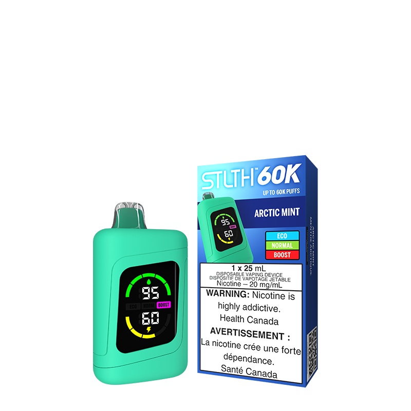 Arctic Mint STLTH 60K Disposable (Carton of 4 Units)