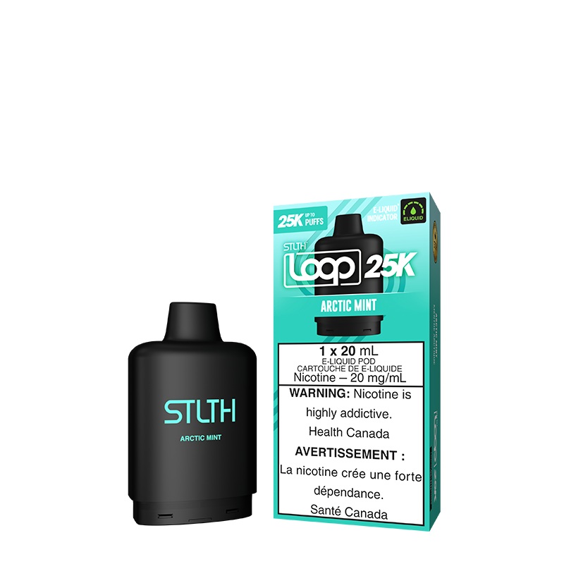 Arctic Mint STLTH Loop 25K Pod (Carton of 5 Units)