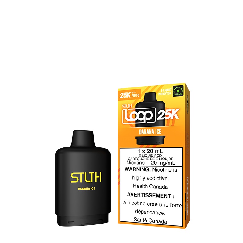 Banana Ice STLTH Loop 25K Pod (Carton of 5 Units)