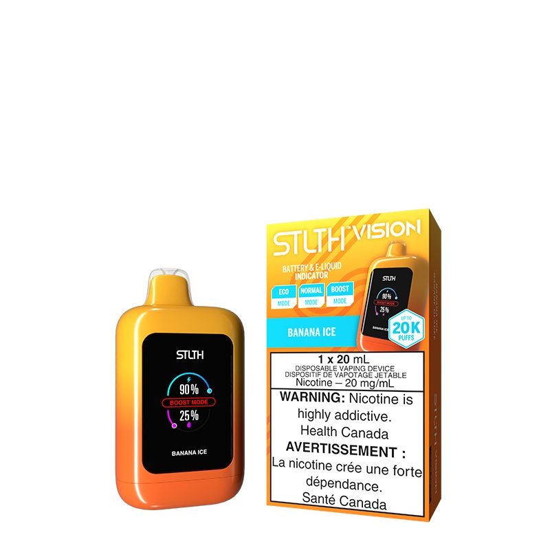 Banana Ice STLTH Vision Disposable (Carton of 4 Units)