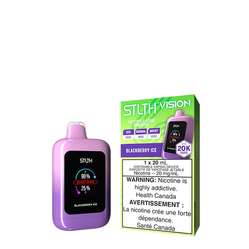 Blackberry Ice STLTH Vision Disposable (Carton of 4 Units)