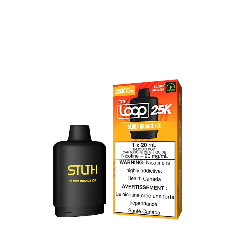 Blood Orange Ice STLTH Loop 25K Pod (Carton of 5 Units)