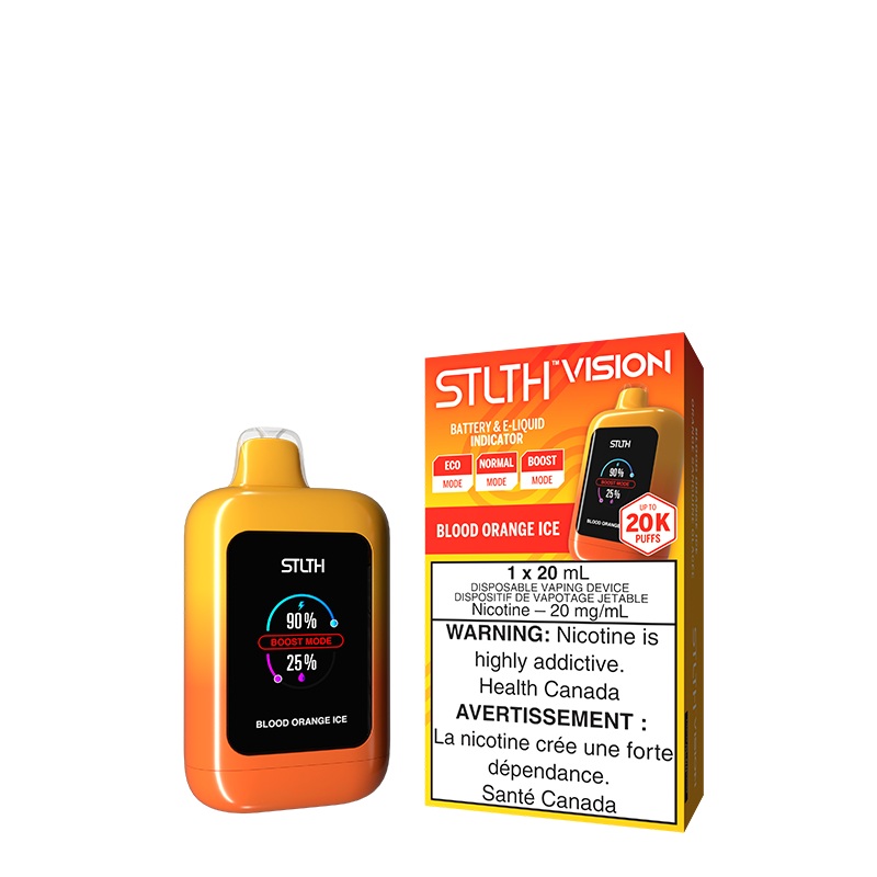 Blood Orange Ice STLTH Vision Disposable (Carton of 4 Units)