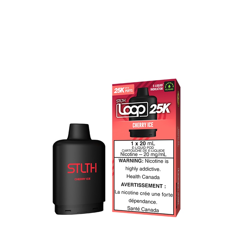 Cherry Ice STLTH Loop 25K Pod (Carton of 5 Units)