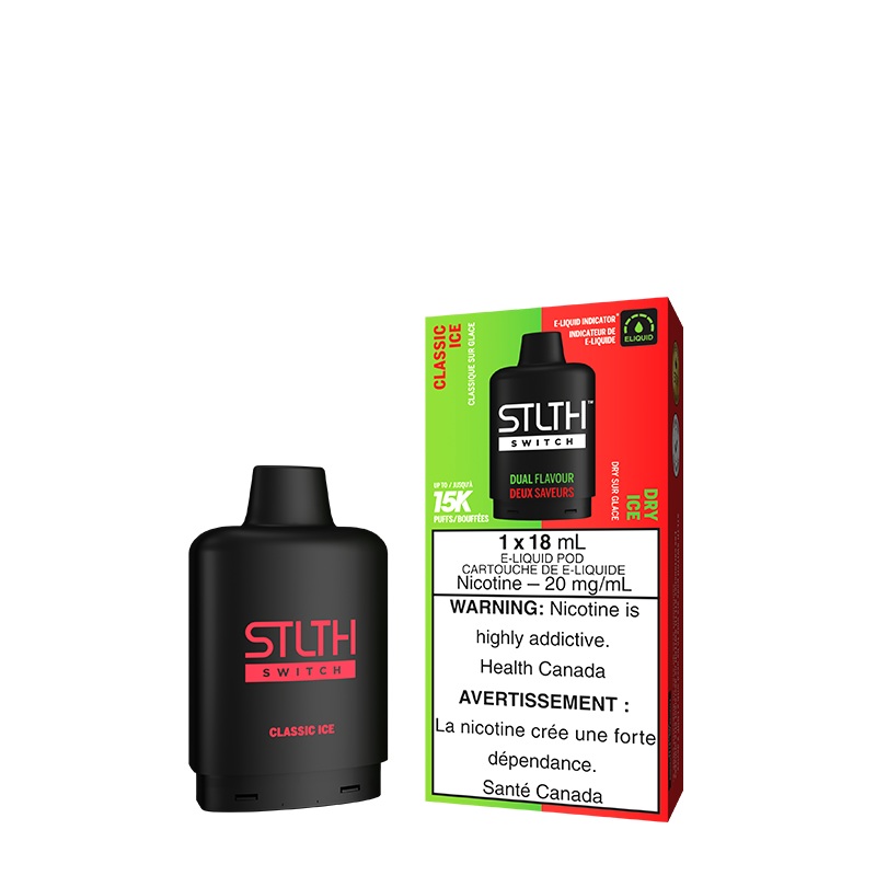 Classic Ice / Dry Ice STLTH Switch Pod (Carton of 5 Units)