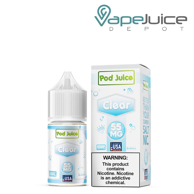 Clear Pod Juice TFN Salt 30ml|30ml|55mg|35mg|20mg|10mg