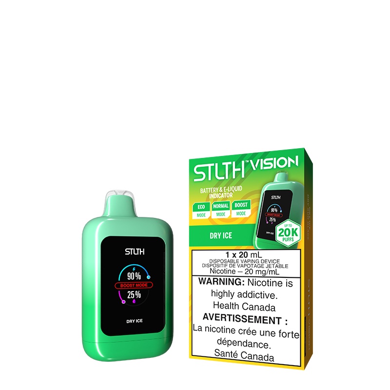 Dry Ice STLTH Vision Disposable (Carton of 4 Units)
