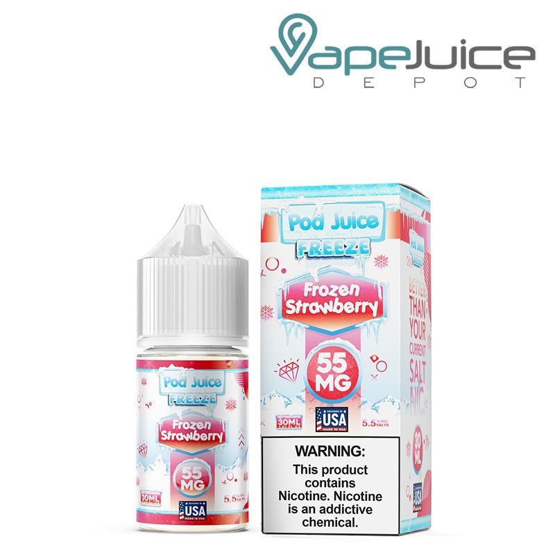 Frozen Strawberry Freeze Pod Juice TFN Salt 30ml