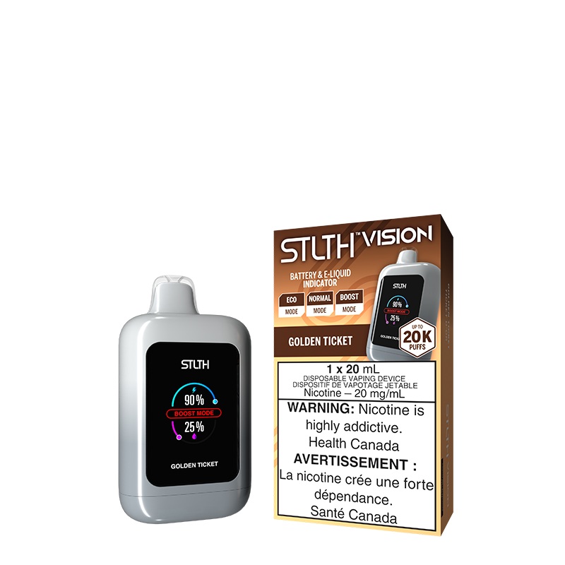 Golden Ticket STLTH Vision Disposable (Carton of 4 Units)