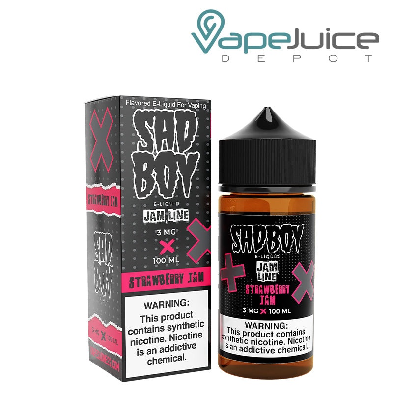 Strawberry Jam SadBoy eLiquid 100ml