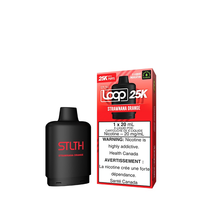 Strawnana Orange STLTH Loop 25K Pod (Carton of 5 Units)