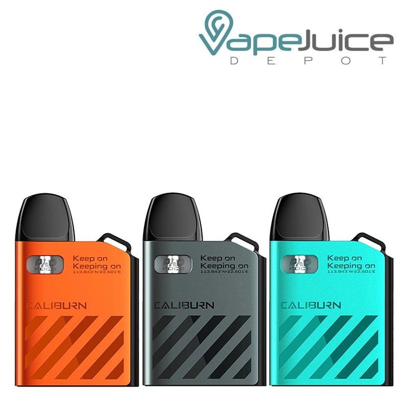 UWELL Caliburn AK2 Pod System|Neon Orange|Classic Black|Graphite Gray|Turquoise Blue|Sakura Pink|Gloomy Green
