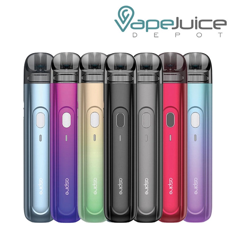 Aspire Flexus Q Pod Kit|Red|Sierra Blue|Turquoise Gradient|Aquamarine Gradient|Fuchsia|Gunmetal|Black