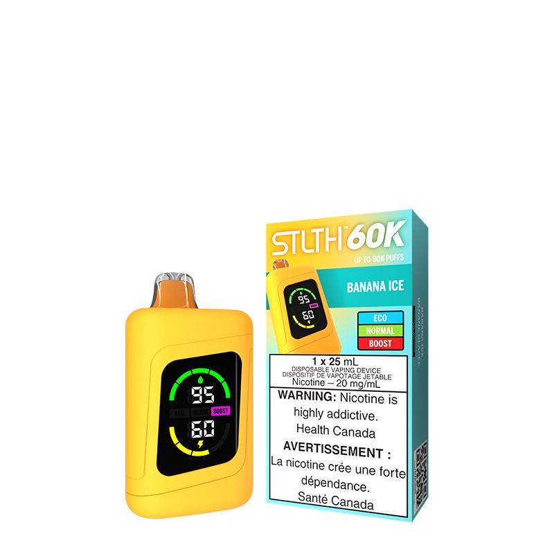 Banana Ice STLTH 60K Disposable (Carton of 4 Units)