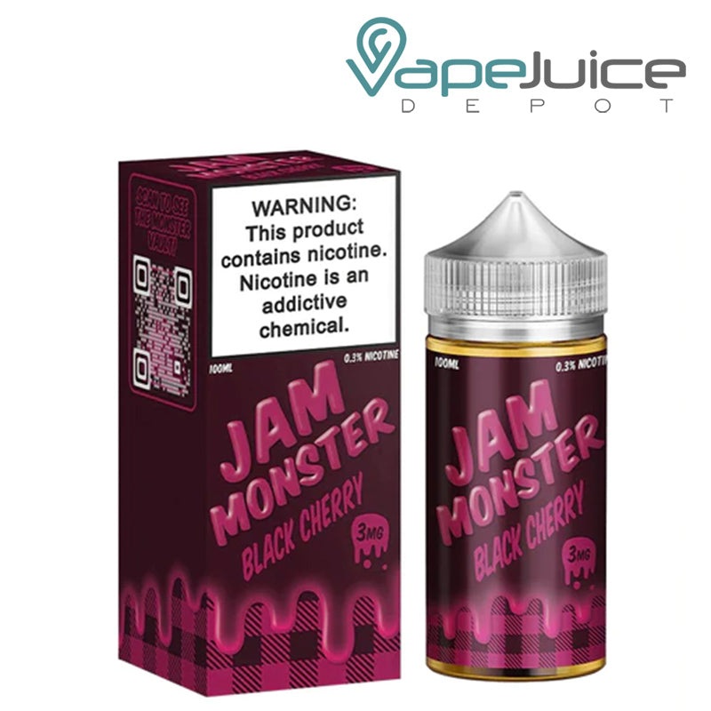 Black Cherry Jam Monster eLiquid 100ml