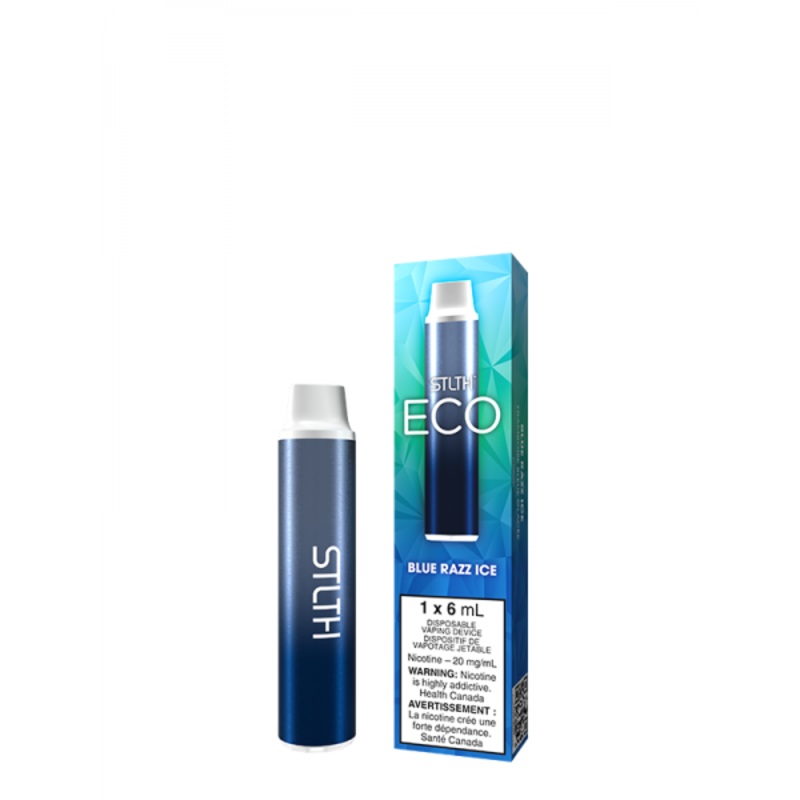 Blue Razz Ice STLTH Eco Disposable (Carton of 6 Units)